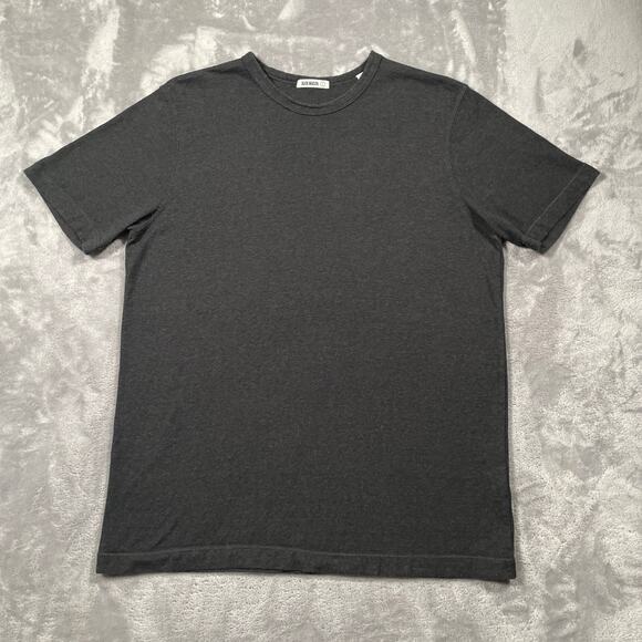 Buck Mason Shirt Mens Large Dark Grey Hemp Cotton Classic Breathable Basic - Picture 1 of 8